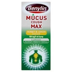 Image of Benylin Mucus Max Honey and Lemon 300ml