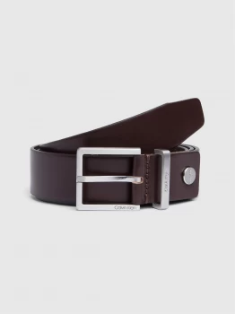 Image of CALVIN KLEIN Belts Men Brown Pelle - Leather