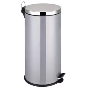 Image of Premier Housewares 30L Pedal Bin - Grey