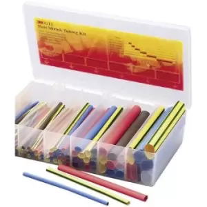 Image of 3M TE-1000-3881-5 Heatshrink set Black Shrinkage:2:1 104 Parts