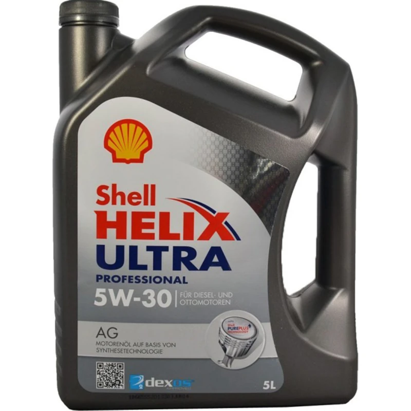 Image of SHELL 5 Liter Original Shell Helix Ultra Prof. Ag 5W30 Oil 550040557 Acea C3 E_0002_S37114310