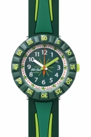 Image of Flik Flak All Green Watch FCSP074