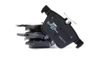 Image of VALEO Brake pad set 302146 Brake pads,Brake pad set, disc brake VW,AUDI,SKODA,Golf VII Schragheck (5G1, BQ1, BE1, BE2),Golf VII Variant (BA5, BV5)