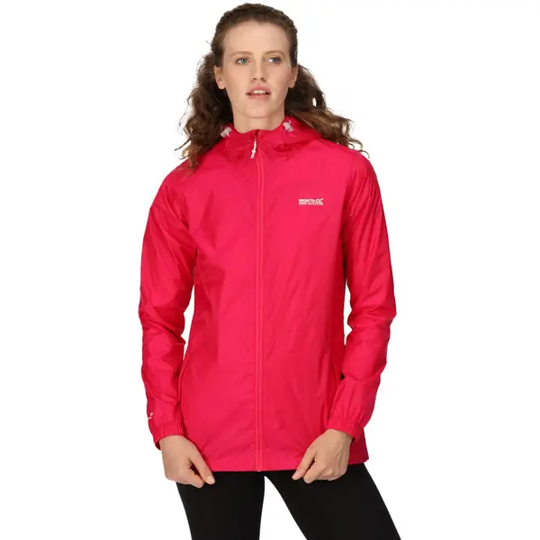 Image of Regatta Womens/Ladies Pack It Jacket III Waterproof Durable Jacket 10 - Bust 34' (86cm) Pink Potion RWW305-D4D-10