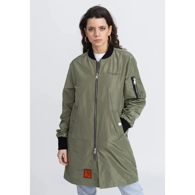 Image of Bombers Original Womens jacket Bombers MA104 Vert Female M
