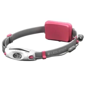 Image of LED Lenser NEO6R Rechargeable Lightweight Head Torch Pink