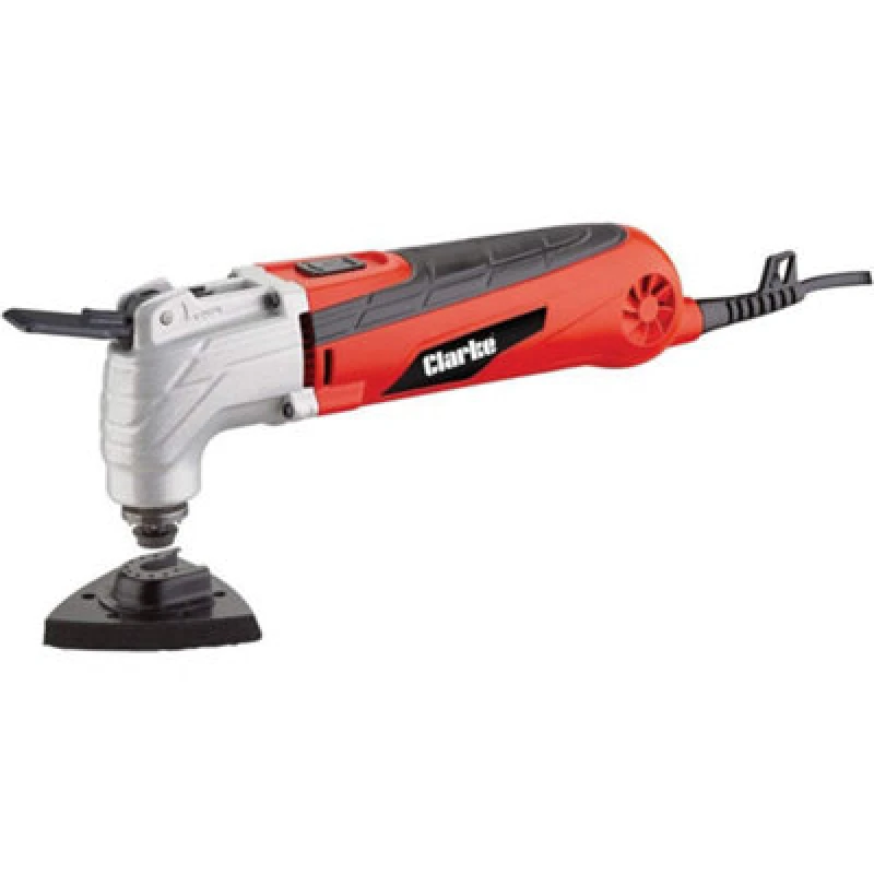 Image of Clarke Multi Tool 300W Oscillating Quick Release Sander Cutter Scraper Cmft300Qr