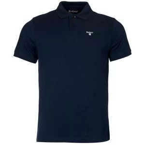 Image of Barbour Mens Sports Polo Aqua Marine Medium
