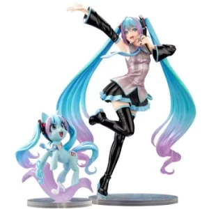 Image of My Little Pony feat. Hatsune Miku 22cm Bishoujo PVC Statue