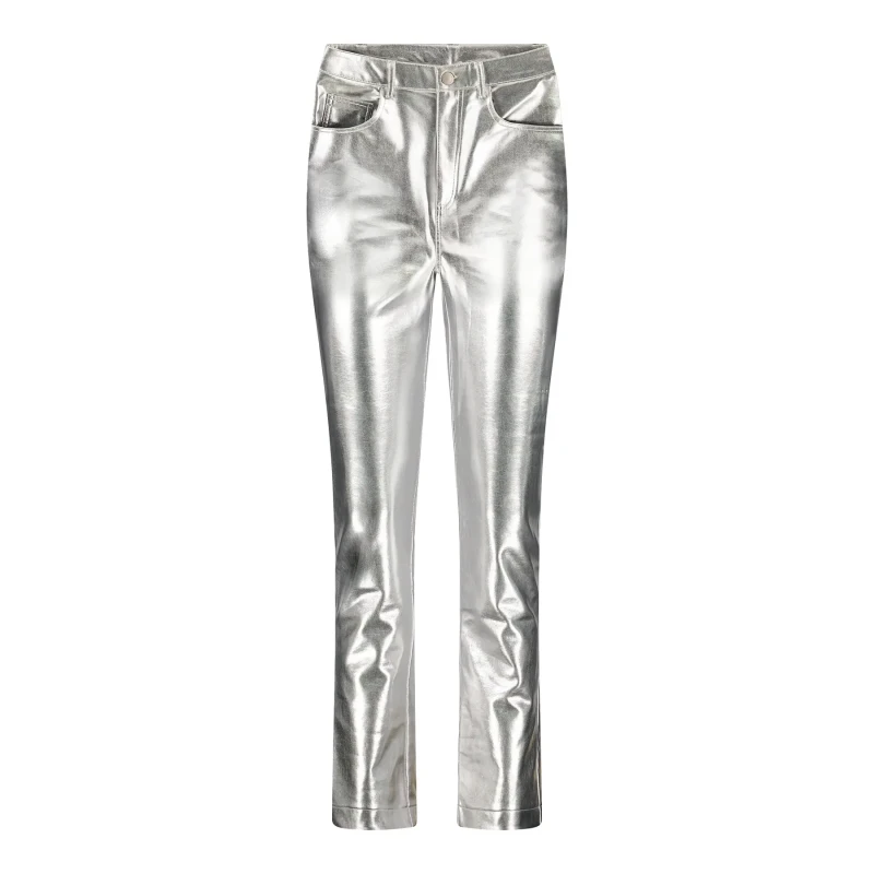 Image of Steve Madden Womens Trousers Steve Madden Josie Argente Female L