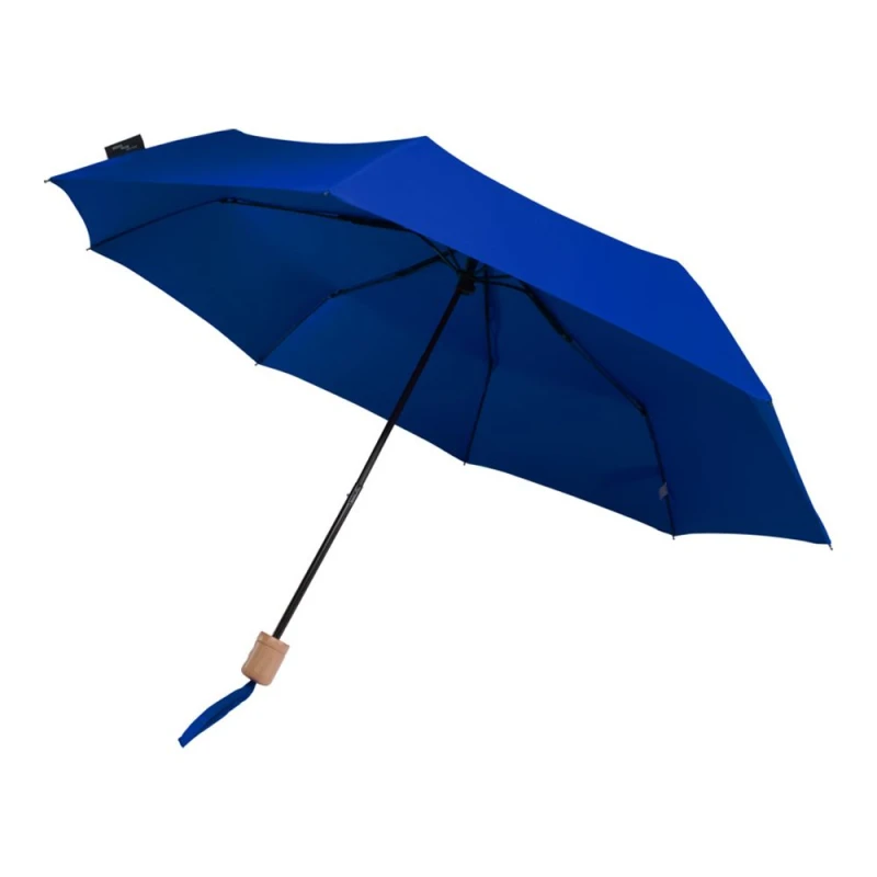 Image of Floso Mens Dane RPET Folding Umbrella in Blue Blue Male