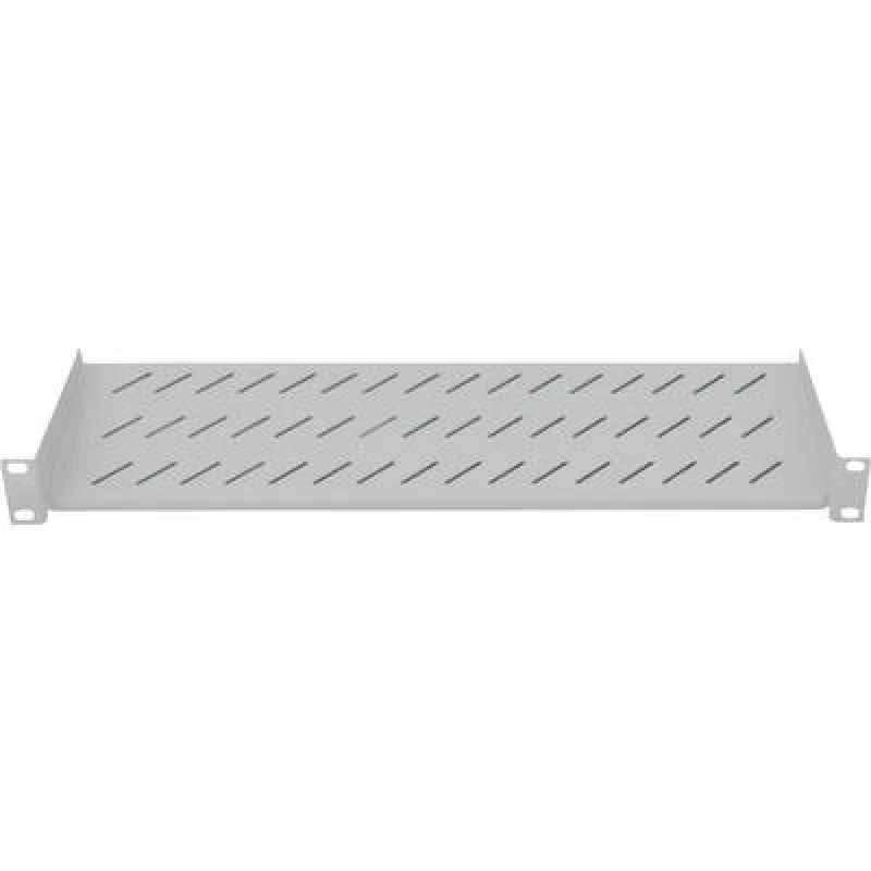 Image of Intellinet Intellinet 712200 19" Server rack cabinet shelf 1 U Fixed Suitable for (cabinet depths): > 450 mm Grey 712200