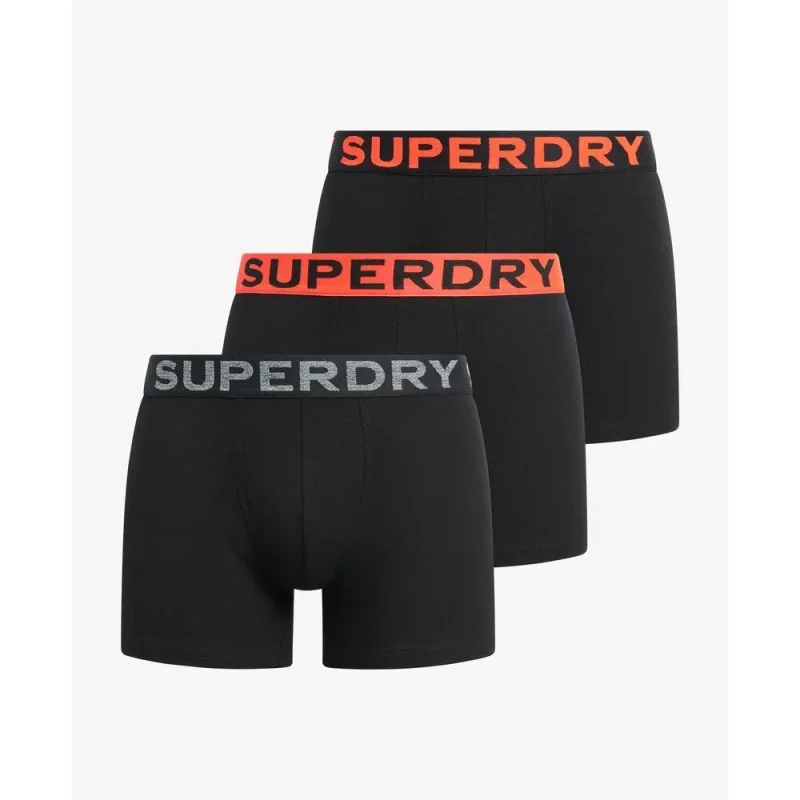 Image of Superdry Boxer shorts Superdry (x3) Noir Male S