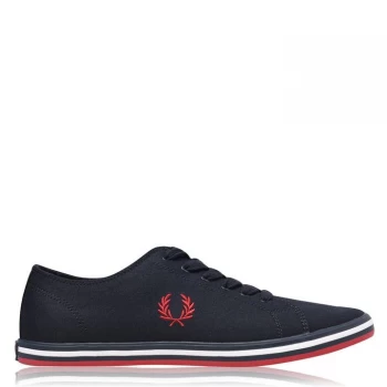 Image of Fred Perry Kingston Canvas Trainer - Navy 608