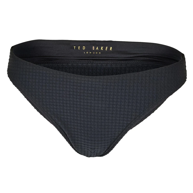 Image of Ted Baker Womens Hipster Bikini Bottoms Black female 8 (XS)