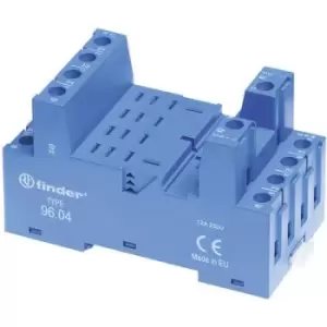 Image of Finder 96.04 Relay socket Compatible with series: Finder 56 series