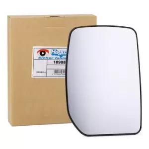 Image of VAN WEZEL Wing Mirror Glass * HAGUS * 1898832 Side Mirror Glass,Mirror Glass FORD,TRANSIT MK-7 Kasten,TRANSIT MK-7 Bus,TRANSIT Kasten (FA_ _)