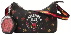 Image of Stranger Things Loungefly - Hellfire Club Shoulder Bag multicolour