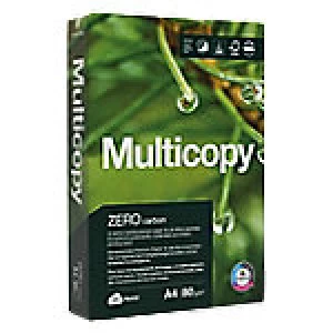 Image of MultiCopy Zero Multipurpose Paper A4 80gsm White 500 Sheets