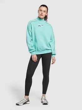 Image of Reebok Meet You There Tracksuit, Teal, Size L, Women
