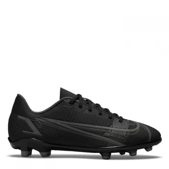 Image of Nike Mercurial Vapor Club Junior FG Football Boots - Black/IronGrey