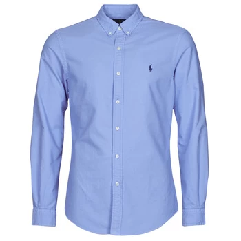 Image of Polo Ralph Lauren POLORA mens Long sleeved Shirt in Blue - Sizes EU XXL,EU S
