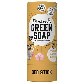 Image of Marcels Green Soap Vanilla and Cherry Blossom Deodorant 50ml