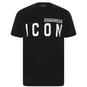 Image of DSQUARED2 Icon t Shirt - Black
