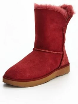 Image of UGG Classic Cuff Short Boot Red Size 3 Women