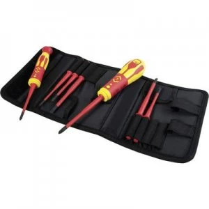 Image of C.K. VDE Interchangeable bits set 10 Piece Slot, Pozidriv, Plus/Minus