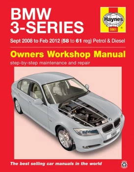 Image of BMW 3 Series Petrol & Diesel Manual 2008-2012 5901A HAYNES