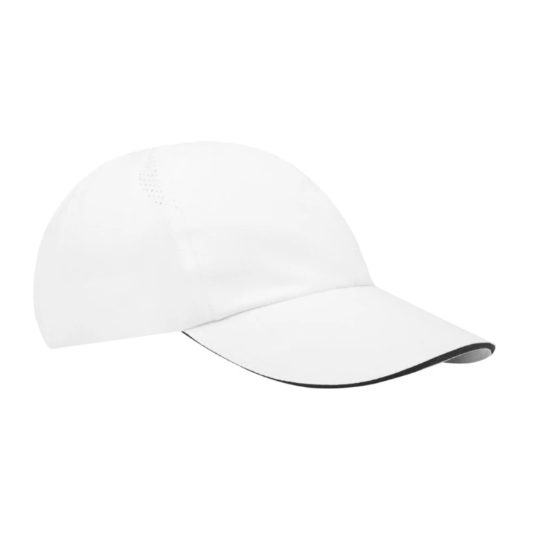 Image of Elevate NXT Mens Morion 6 Panel Cool Baseball Cap in White White Male One Size