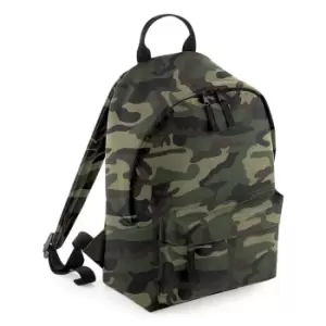 Image of BagBase Mini Fashion Backpack (One Size) (Jungle Camo)