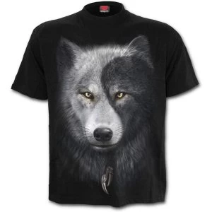 Image of Wolf Chi Mens Small T-Shirt - Black