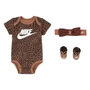 Image of Nike Bodysuit 3pc Bb31 - Brown