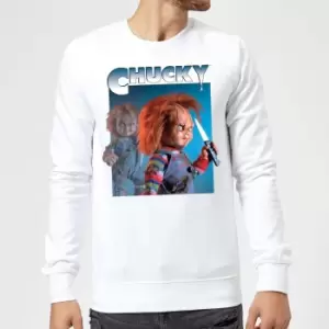 Image of Chucky Nasty 90's Sweatshirt - White - S