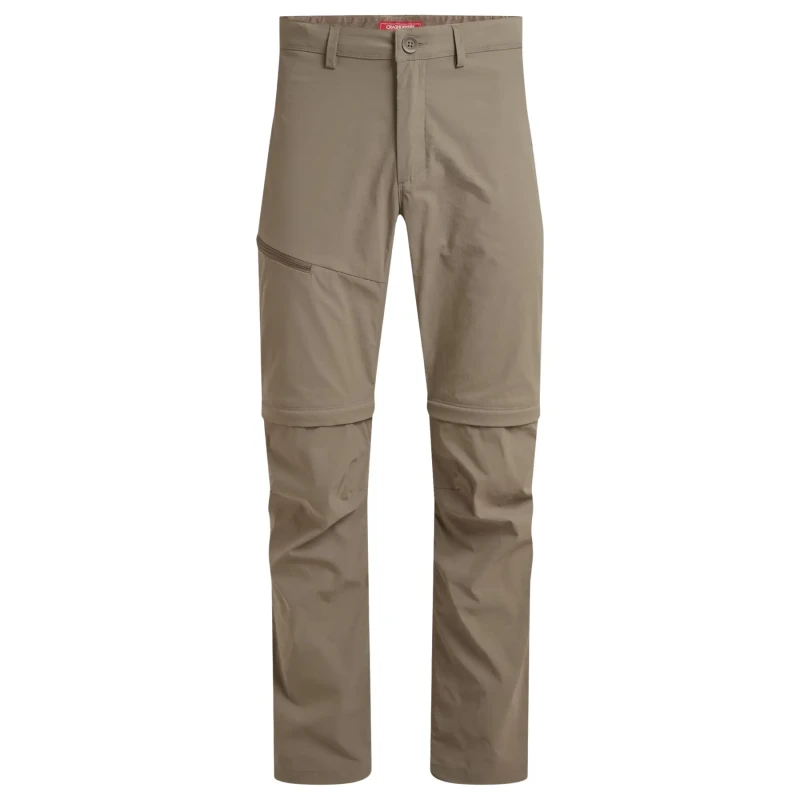 Image of Zip Trousers Craghoppers NosiLife Pro Convertible III Marron Male 44 Short