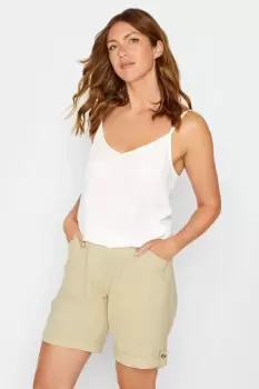 Image of Tall Linen Cargo Shorts