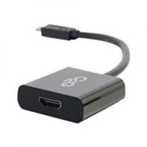 Image of C2G USB 3.1 USB C to HDMI Adapter 4K - Black