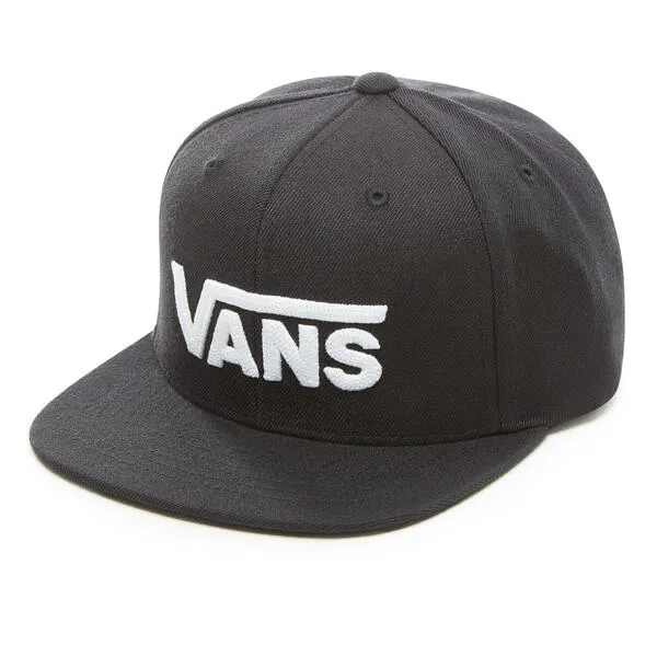 Image of Vans kids Drop V II Snapback Boys Cap Black Onesize Unisex