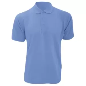 Image of Kustom Kit Mens Klassic Superwash Short Sleeve Polo Shirt (S) (Light Blue)