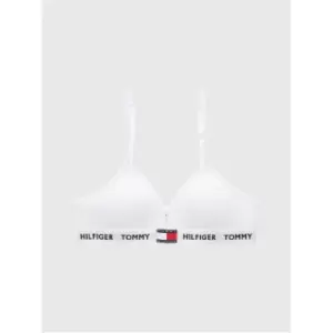 Image of Tommy Hilfiger Padded Triangle Bra - White