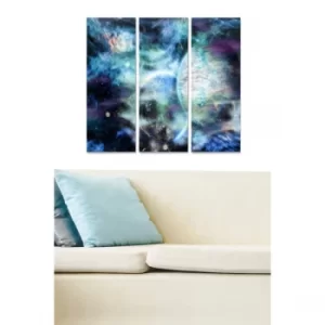 Image of MDF2412737 Multicolor Decorative MDF Painting (3 Pieces)