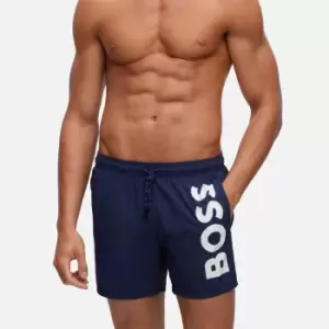 Image of BOSS Bodywear Mens Octopus Swim Shorts - Navy - XXL