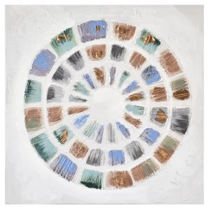 Image of Innova Hand-Painted 3D Canvas Sphere - 40 x 40 cm