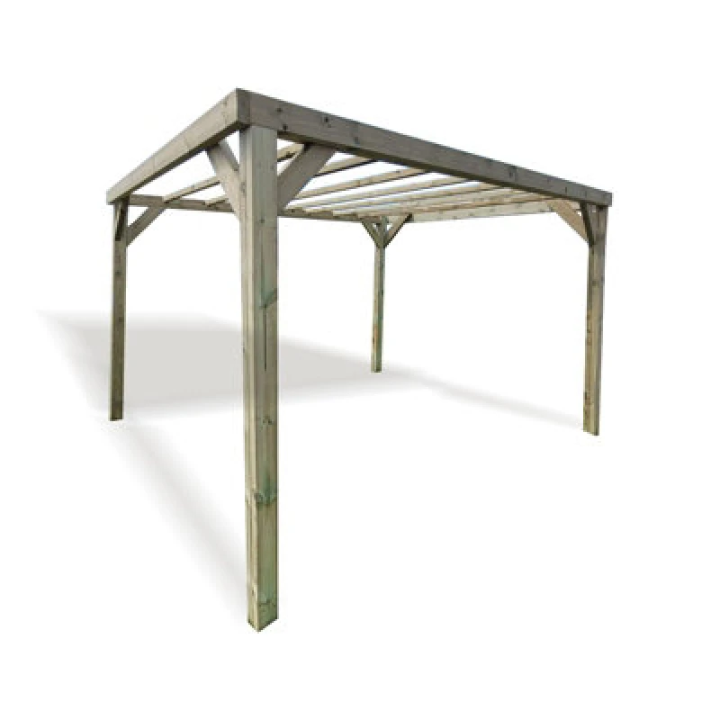 Image of Churnet Valley Garden Furniture Ltd Heavy Duty Garden Pergola - L240 X W300 X H230 Cm - Minimal Assembly Required