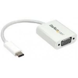 Image of StarTech USB C To VIDA Adapter white