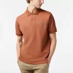 Image of Lacoste Classic Fit Pique Cotton Polo Shirt - 6/XL