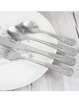 Image of Personalised Teddy Cutlery