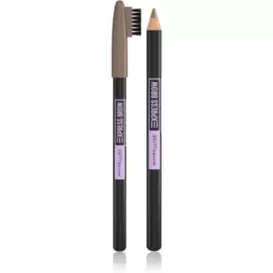 Image of Maybelline Express Brow eyebrow pencil with gel texture shade 03 Soft Brown 1 pc